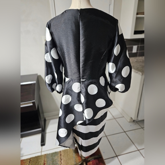 Dresses by Nubiano Amazing Polka-dot Dress Size 12 - Picture 3 of 8